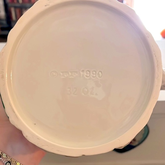 ❤️Fitz & Floyd Authentic Vintage Sleeping Fox Home Teapot Cottage Fairy Garden❤️ - Picture 13 of 14